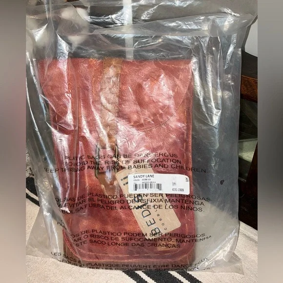 NWT Bed Stu Leather SANDY LANE Fringe Crossbody Bag Adobe Lux MSRP $205 - Picture 12 of 13